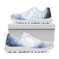 Halloween Moonlight Print White Running Shoes