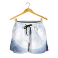 Halloween Moonlight Print Women's Shorts