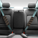 Halloween Mummy Pattern Print Car Seat Belt Covers