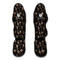 Halloween Mummy Pattern Print Muay Thai Shin Guards