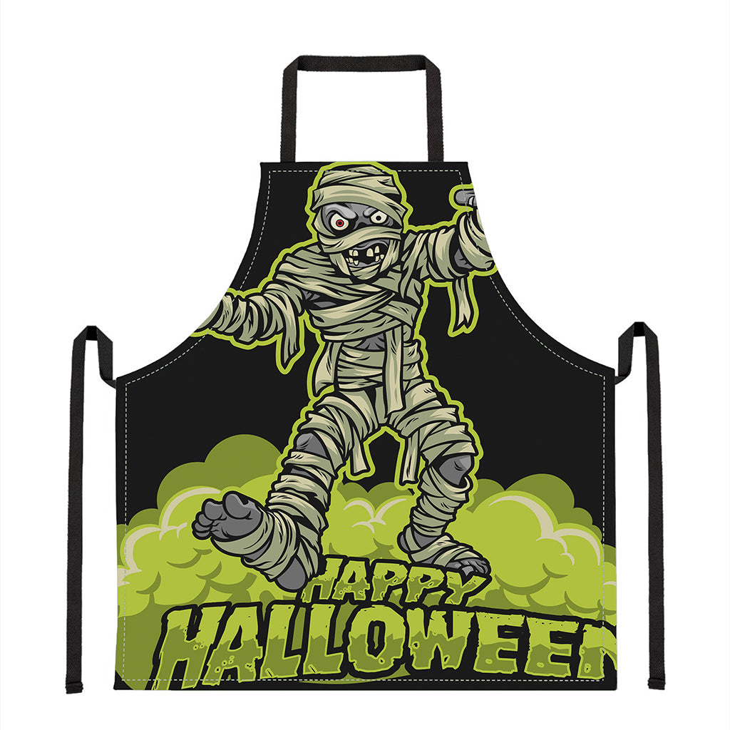 Halloween Mummy Print Apron