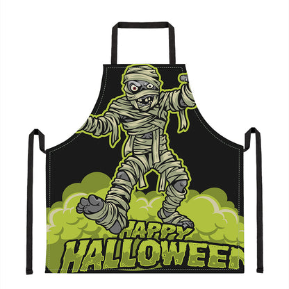 Halloween Mummy Print Apron