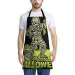 Halloween Mummy Print Apron