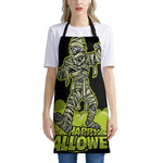 Halloween Mummy Print Apron