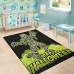 Halloween Mummy Print Area Rug