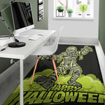 Halloween Mummy Print Area Rug