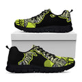 Halloween Mummy Print Black Running Shoes