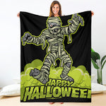 Halloween Mummy Print Blanket