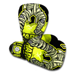 Halloween Mummy Print Boxing Gloves