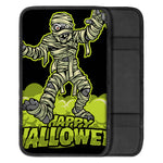 Halloween Mummy Print Car Center Console Cover