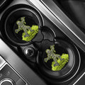 Halloween Mummy Print Car Coasters