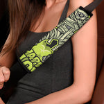 Halloween Mummy Print Car Seat Belt Covers