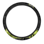 Halloween Mummy Print Car Steering Wheel Cover