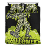 Halloween Mummy Print Duvet Cover Bedding Set