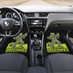 Halloween Mummy Print Front and Back Car Floor Mats