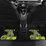 Halloween Mummy Print Front and Back Car Floor Mats
