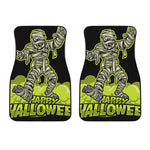 Halloween Mummy Print Front Car Floor Mats