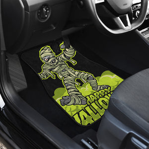 Halloween Mummy Print Front Car Floor Mats