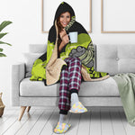 Halloween Mummy Print Hooded Blanket