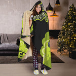 Halloween Mummy Print Hooded Blanket