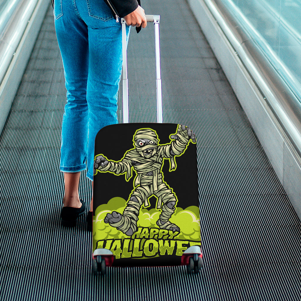 Halloween Mummy Print Luggage Cover