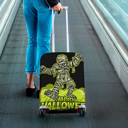 Halloween Mummy Print Luggage Cover