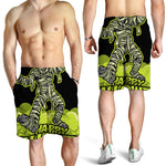 Halloween Mummy Print Men's Shorts