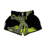Halloween Mummy Print Muay Thai Boxing Shorts