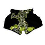 Halloween Mummy Print Muay Thai Boxing Shorts
