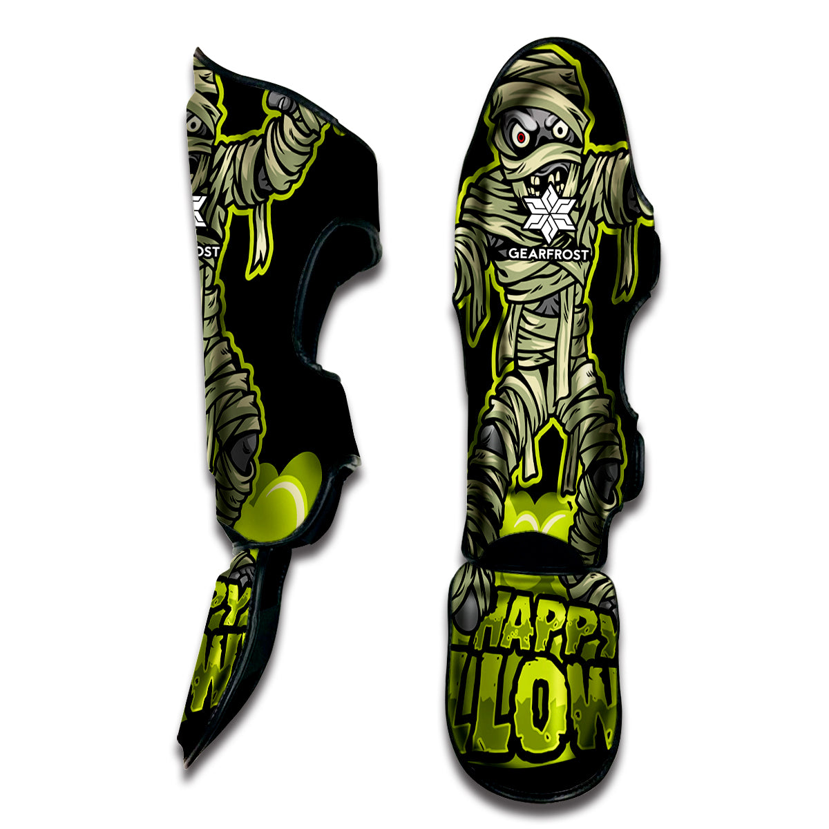 Halloween Mummy Print Muay Thai Shin Guard