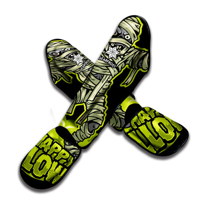 Halloween Mummy Print Muay Thai Shin Guard