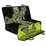 Halloween Mummy Print Pet Car Back Seat Cover