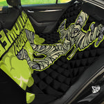 Halloween Mummy Print Pet Car Back Seat Cover