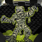 Halloween Mummy Print Pet Car Back Seat Cover
