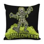 Halloween Mummy Print Pillow Cover