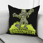Halloween Mummy Print Pillow Cover