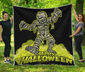 Halloween Mummy Print Quilt