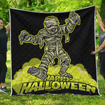 Halloween Mummy Print Quilt