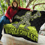 Halloween Mummy Print Quilt