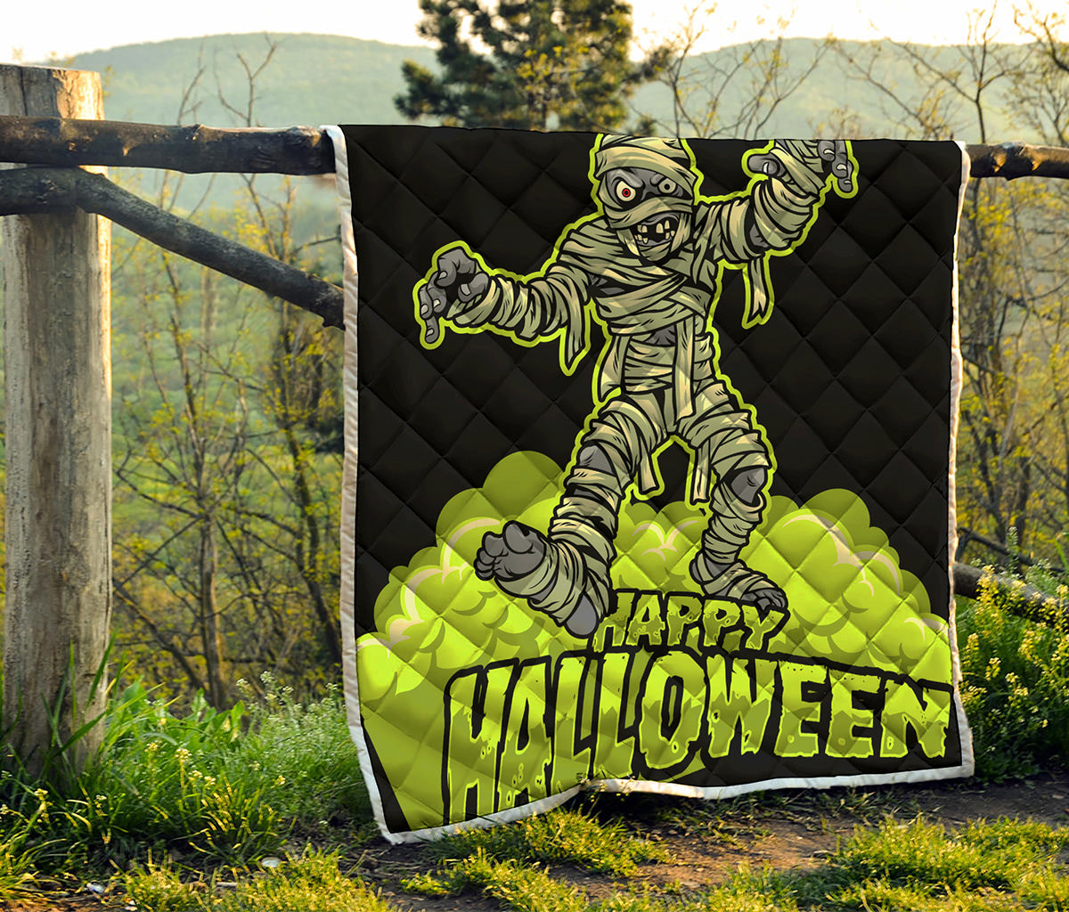Halloween Mummy Print Quilt