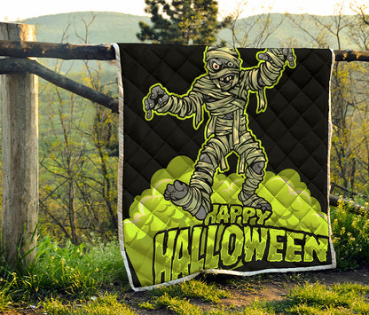 Halloween Mummy Print Quilt