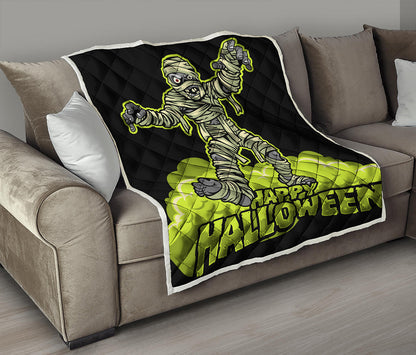 Halloween Mummy Print Quilt