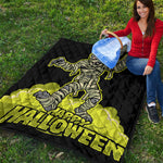 Halloween Mummy Print Quilt