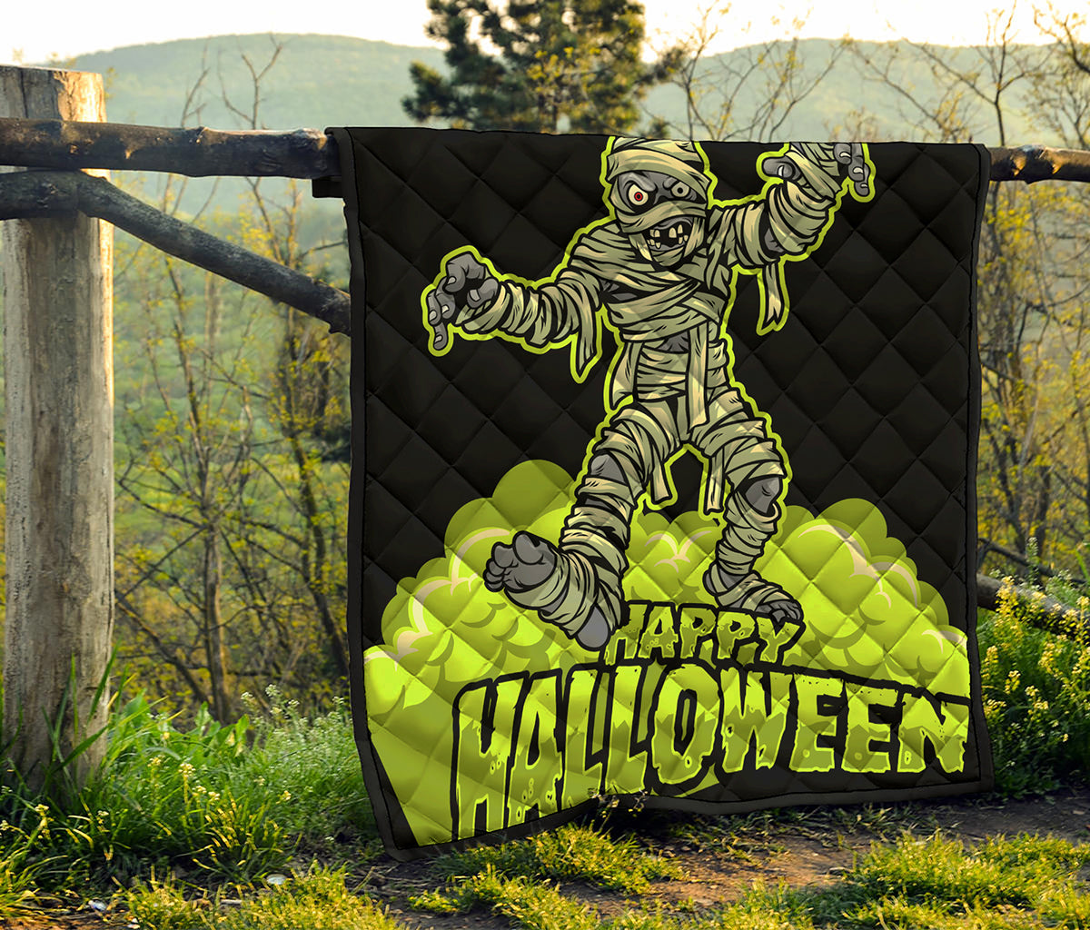 Halloween Mummy Print Quilt