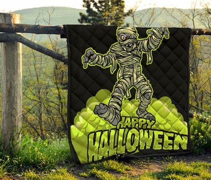 Halloween Mummy Print Quilt