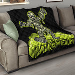 Halloween Mummy Print Quilt