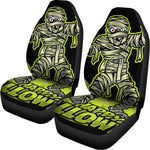 Halloween Mummy Print Universal Fit Car Seat Covers