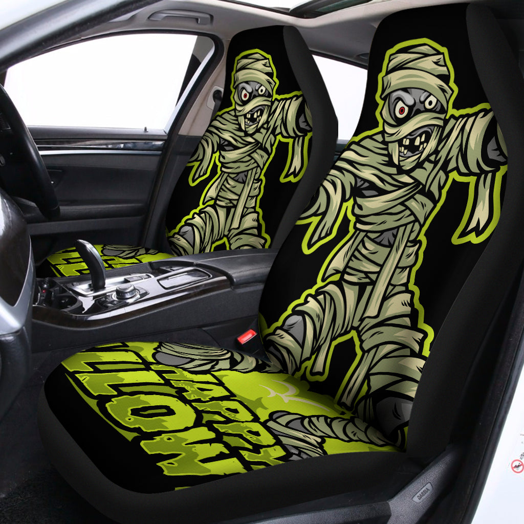Halloween Mummy Print Universal Fit Car Seat Covers