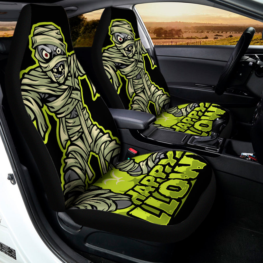 Halloween Mummy Print Universal Fit Car Seat Covers
