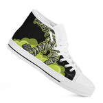 Halloween Mummy Print White High Top Shoes